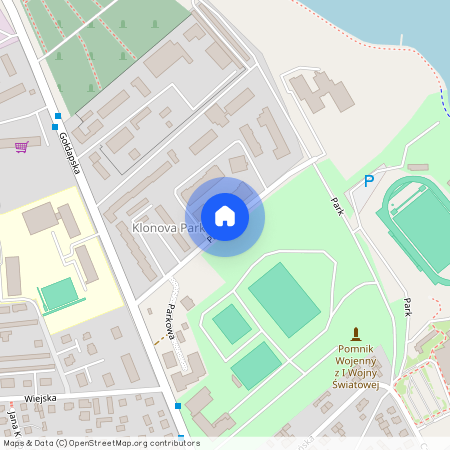 ul. Parkowa, Olecko, Olecko, olecki, warmińsko-mazurskie