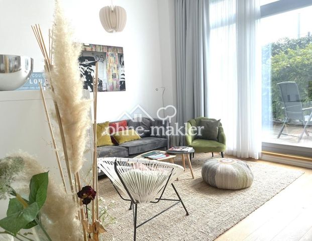 Sonnige, gepflegte moderne Wohnung mit Terrasse, am Mauermuseum, all incl. von privat - Photo 1