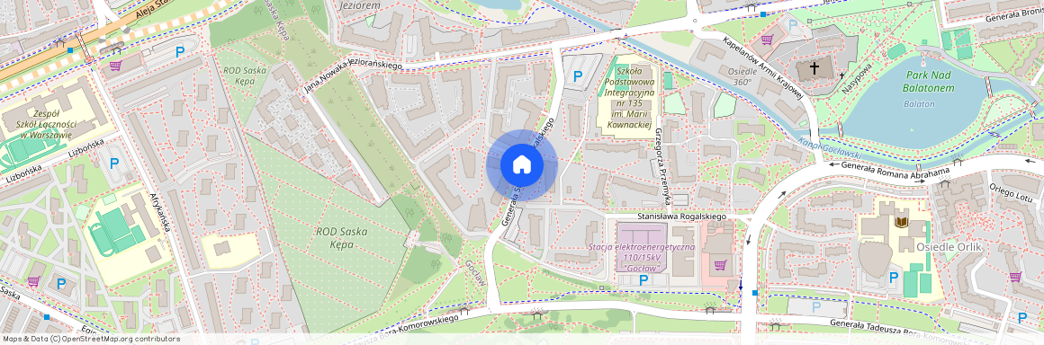 ul. gen. Stanisława Skalskiego, Gocław, Praga-Południe, Warszawa, mazowieckie