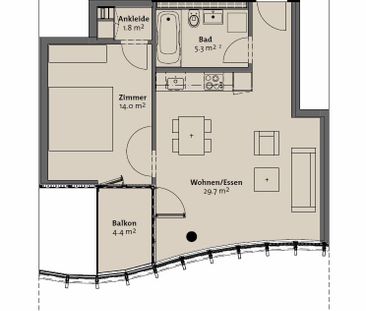 "Hochhausfeeling gefällig? Hier finden Sie Ihre neue Wohnung im 18.... - Foto 6
