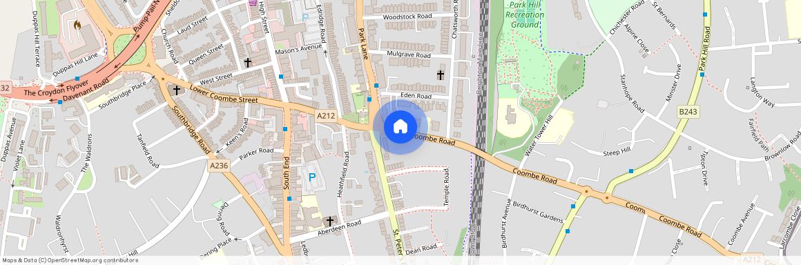 Coombe Road, Central Croydon, Croydon, CR0