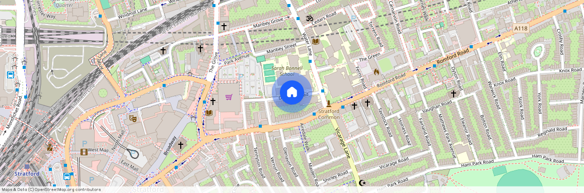 Deanery Road, Stratford, E15, London