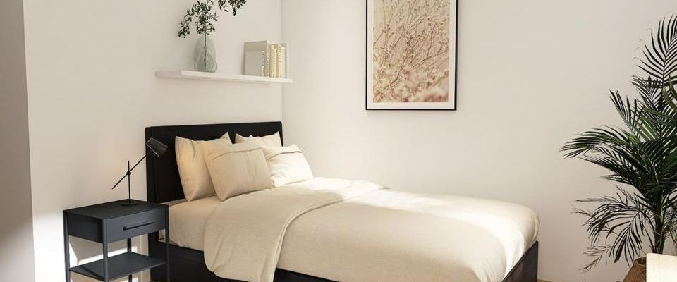 Möblierte 2-Zimmerwohnung vollmöbliert mit Einbauküche - Foto 1