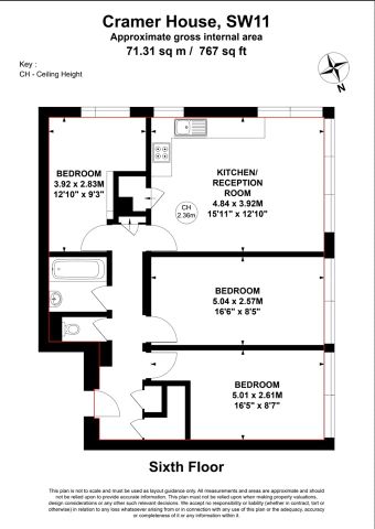 3 Bed Flat, Cranmer House, SW11 - Photo 5