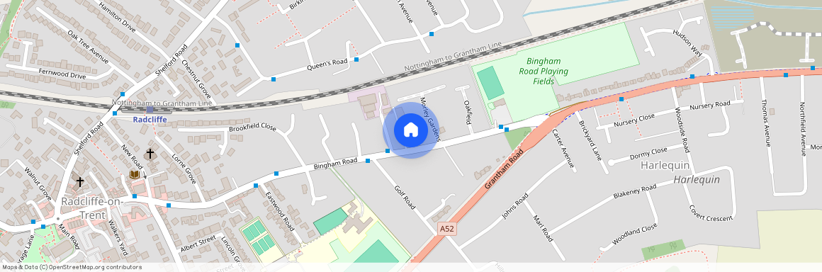 Bingham Road, Radcliffe-on-Trent, Nottingham, Nottinghamshire, NG12