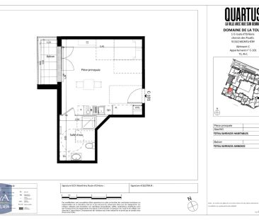 Appartement à louer 1 pièce 34.49m² - Photo 1