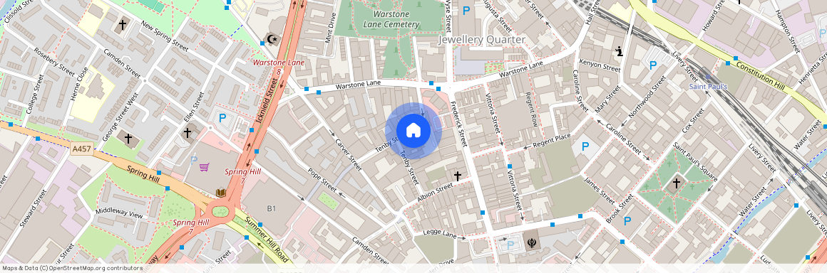 Tenby Street North, Jewellery Quarter, B1