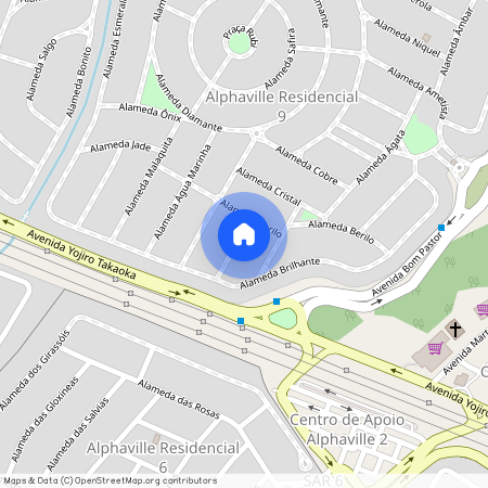 Alameda Platina, 78, Santana De Parnaíba, Santana De Parnaíba - SP, 06540-140, Brazil