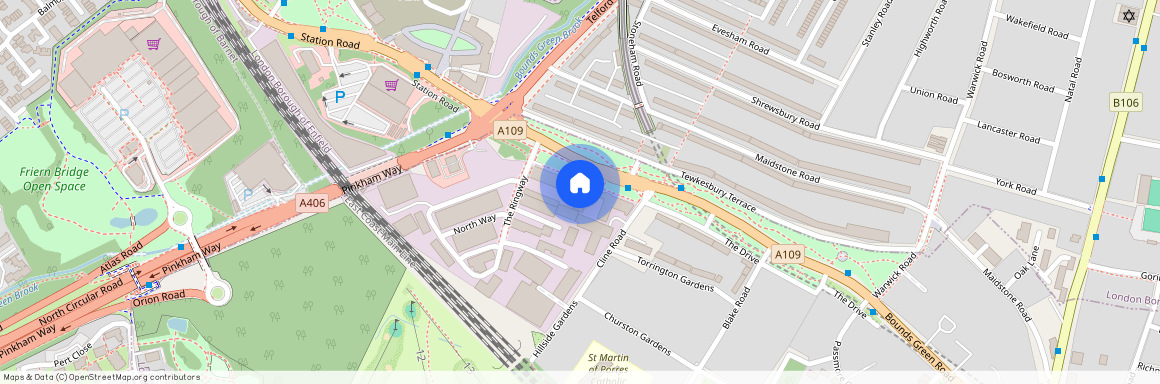 Cline Road, Bounds Green N11