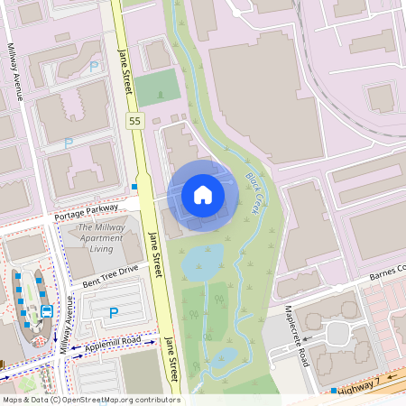 1030 Portage Parkway Unit# Th23, Vaughan