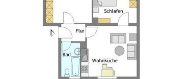 2-Zimmer-Wohnung in Mülheim-Stadtmitte - Foto 1