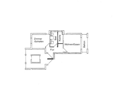 Helle 2-Raum-Wohnung in ruhiger Lage mit Balkon - Photo 1