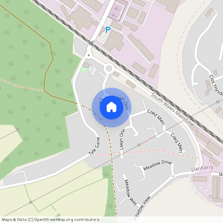 Llwyn Onn, Tyla Garw, CF72 9EU