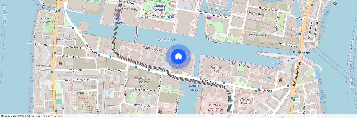 E14, Canary Wharf