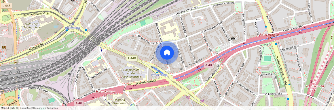 Steinmetzstraße 25, 45139 Essen - Essen-Stadtmitte