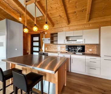 WALDVIERTLERTRAUM – Holzmassivhaus mit Carport und Garten in Loiwein - Foto 4