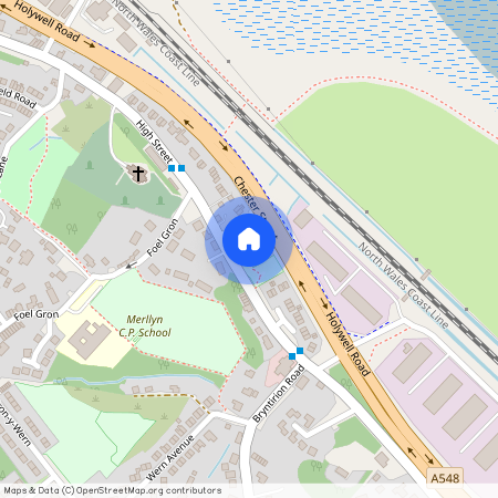 Stryd Tegeingl, Bagillt, CH6 6AS.