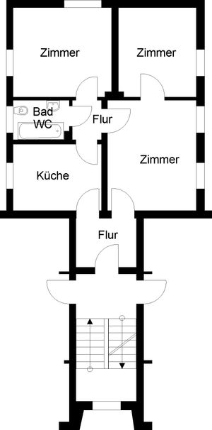 Mehr als gewohnt - Schöne 3-Zimmerwohnung in Wuppertal-Barmen - Photo 1