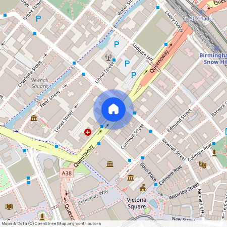 Great Charles Street Queensway, Birmingham, West Midlands, B3