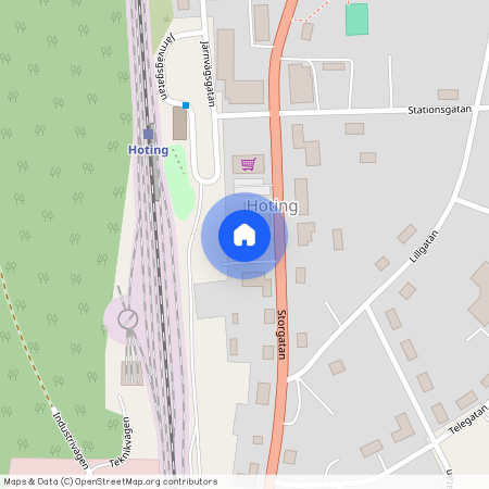 Hoting, Tåsjö distrikt, Jämtland, Strömsund, Storgatan 24 B