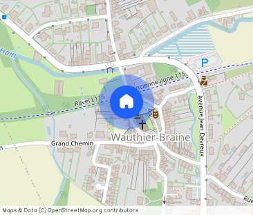 Triplex te huur in Wauthier-Braine voor € 880 met 1 slaapkamer - Foto 1