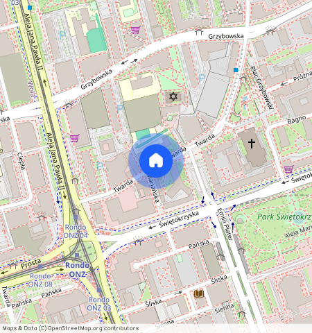 Warszawa, Śródmieście, Twarda