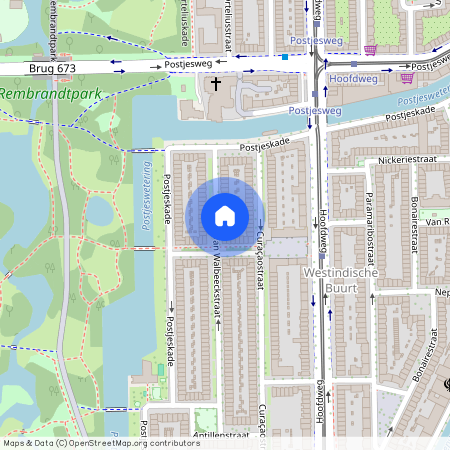 Van Walbeeckstraat 74-H, Postjeskade e.o., 1058CW, Amsterdam