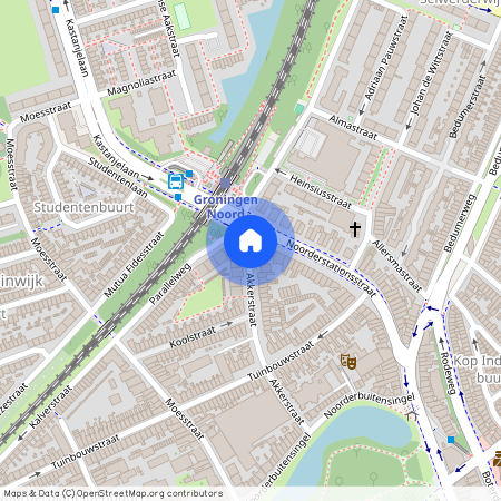 Noorderplantsoenbuurt, 9717 KH, Akkerstraat, Groningen