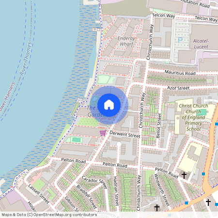 River Gardens Walk, London, SE10