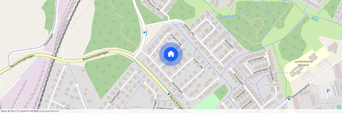 Vingtors väg, Hässleholm