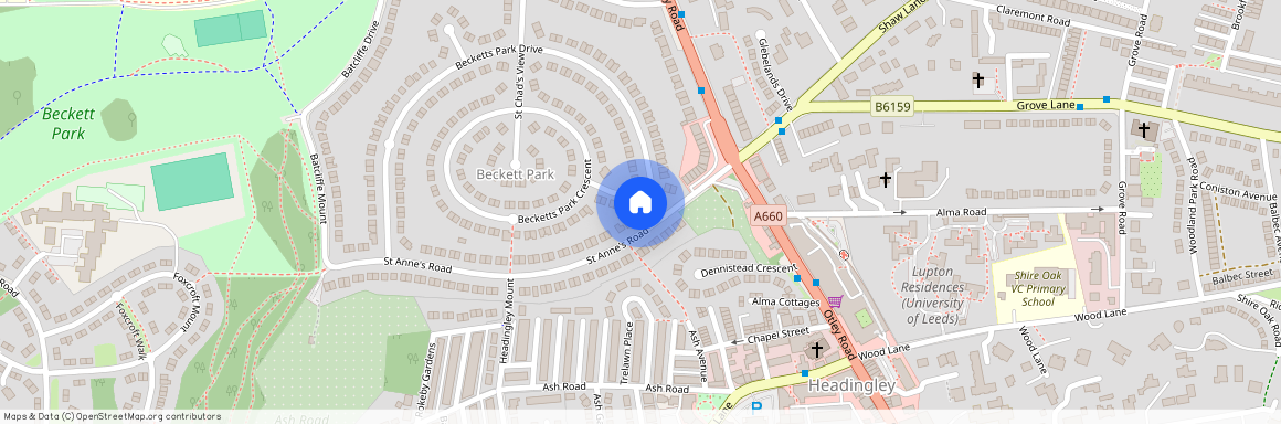 St Annes Road, Headingley LS6