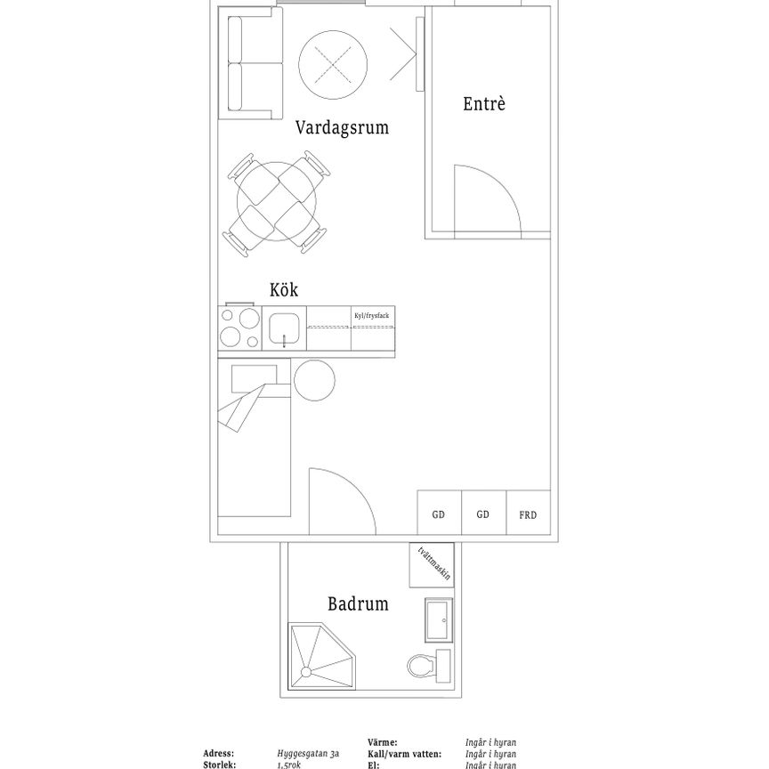 Hyggesgatan, Borås - Foto 2