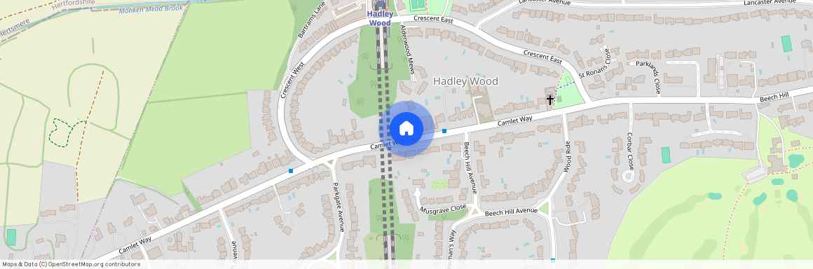 Camlet Way, Hadley Wood