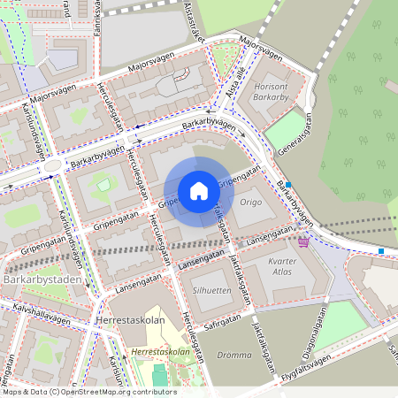 Gripengatan 30, Barkarbystaden