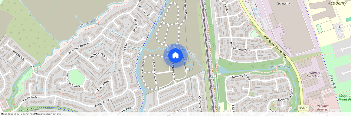 Pembrey Drive, Stoke-on-Trent, Staffordshire, ST4