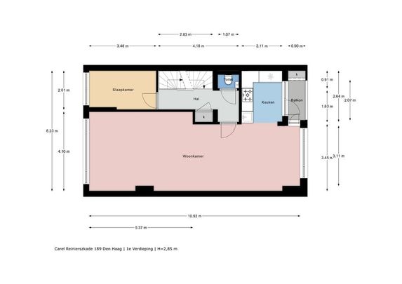 Carel Reinierszkade 189, Bezuidenhout-Oost, 2593HP, Den Haag - Photo 1