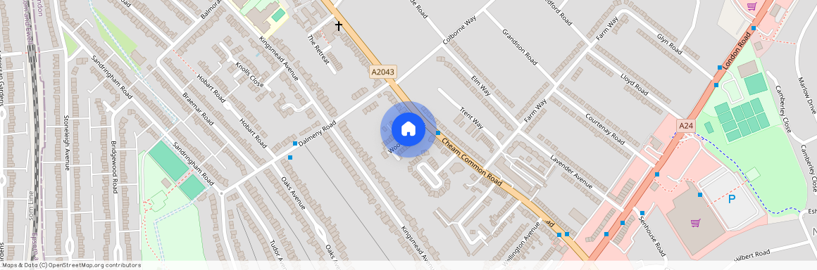 Woodbine Lane, Worcester Park KT4