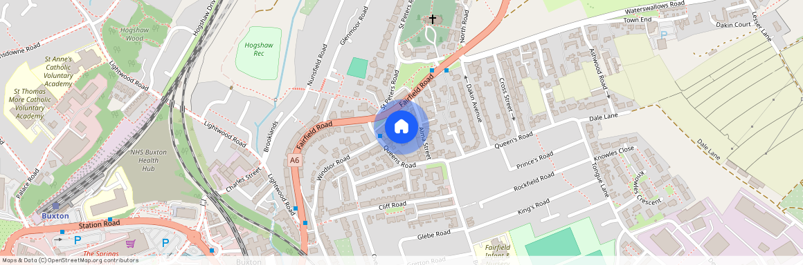 Fairfield Road, Buxton, Derbyshire, SK17