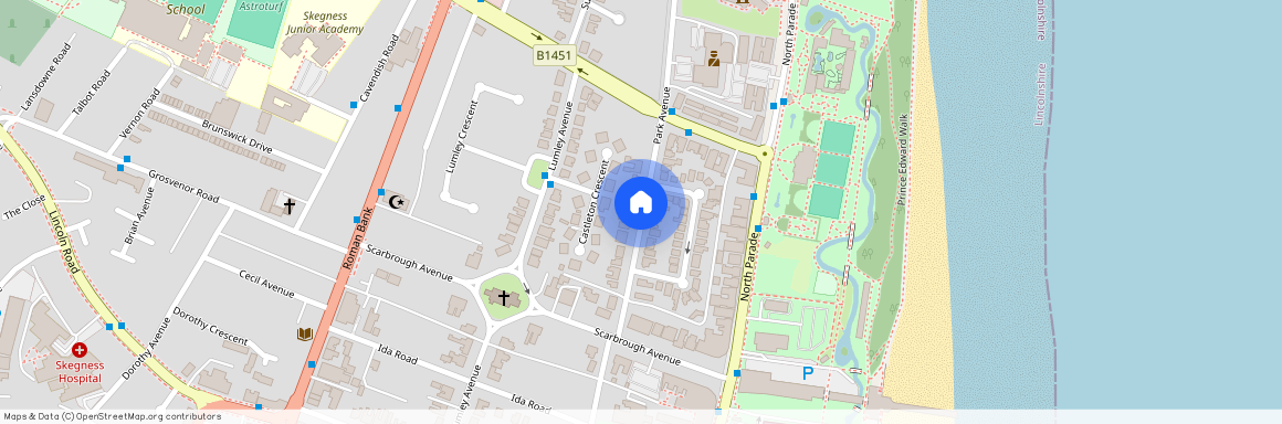 Flat, Park Avenue, Skegness PE25 2TF