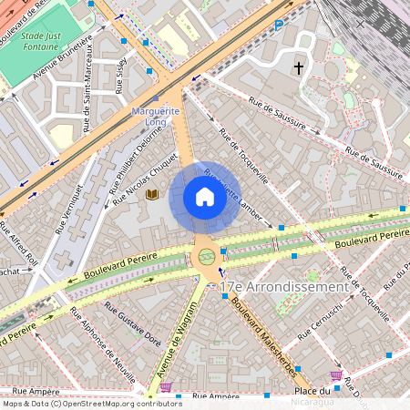 Pereire-Malesherbes, Paris 17Ème