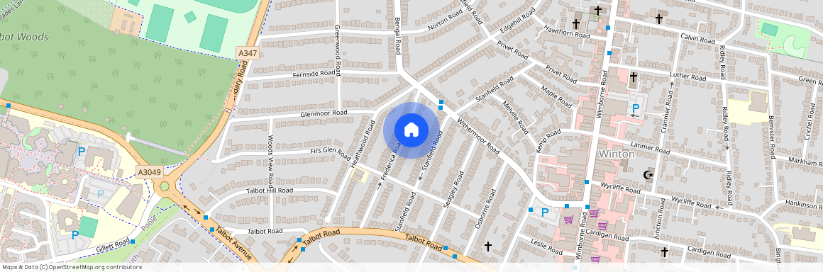 Frederica Road, Bournemouth