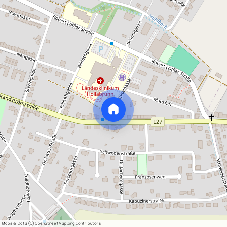 2020 Hollabrunn, Spitalgasse 2, 4, 6