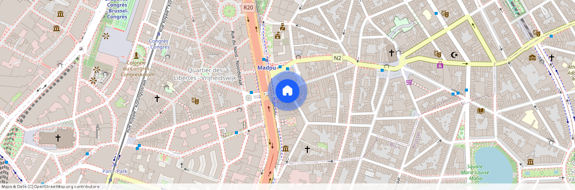 Place Madou, 6, 1210, Saint-Josse-Ten-Noode
