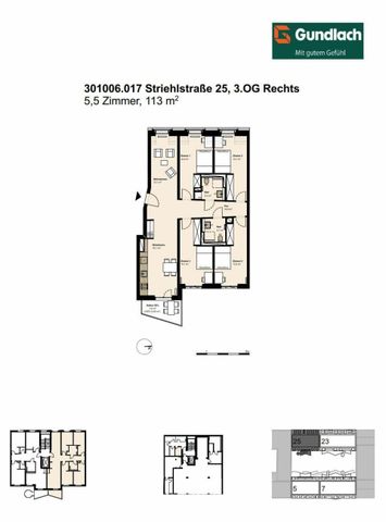 MITTE | Neubau 5-Zi-Whg mit Balkon | Optimal: 4-Pers-WG oder Familie - Photo 2