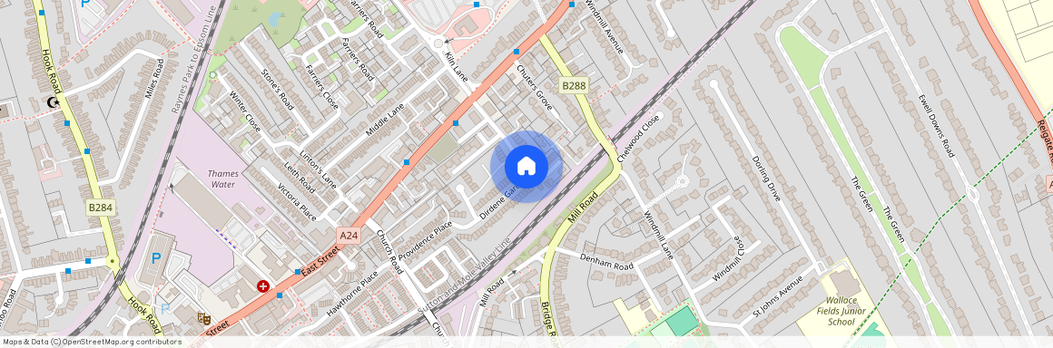 Dirdene Close, Epsom