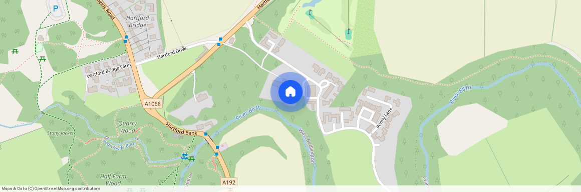 2 bed apartment to rent in NE22