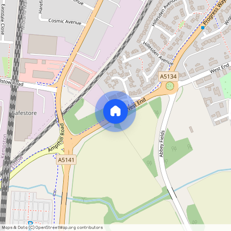 West End, Elstow, Bedford, Bedfordshire, MK42