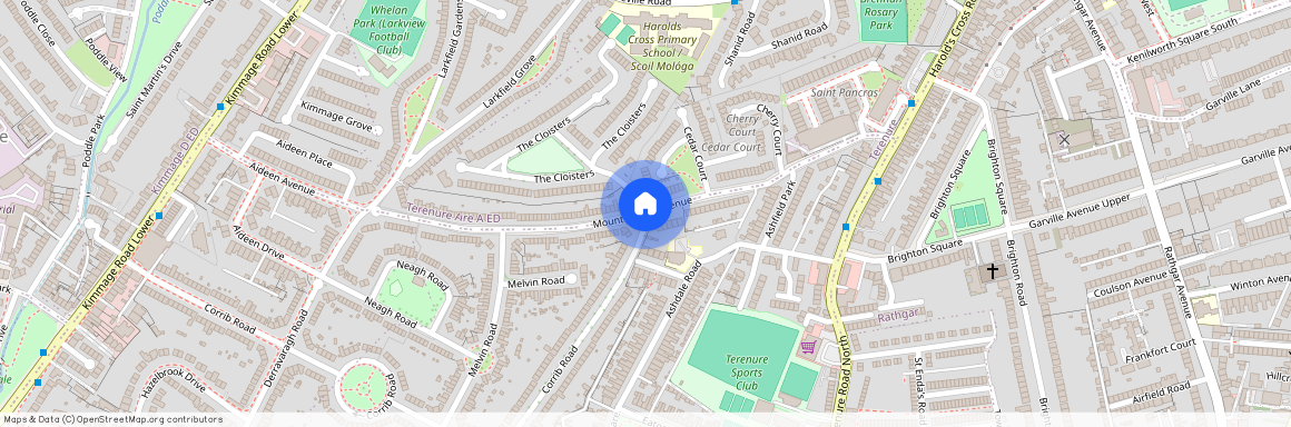Harold’s Cross, Mount Tallant Avenue, 6w, Mount Alton, Dublin