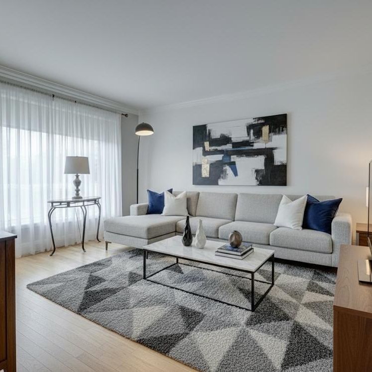 5 1/2 avec jardin privé et 3 stationnements - Photo 1