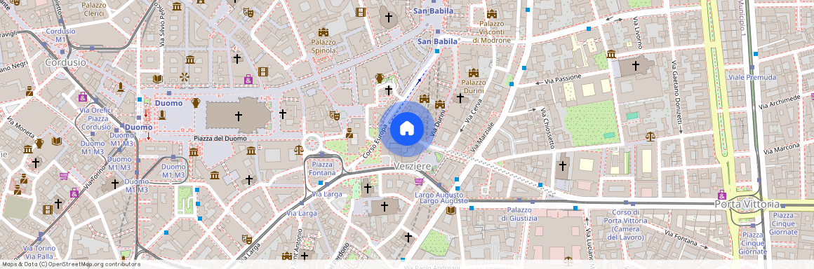 Via Felice Cavallotti, Milano